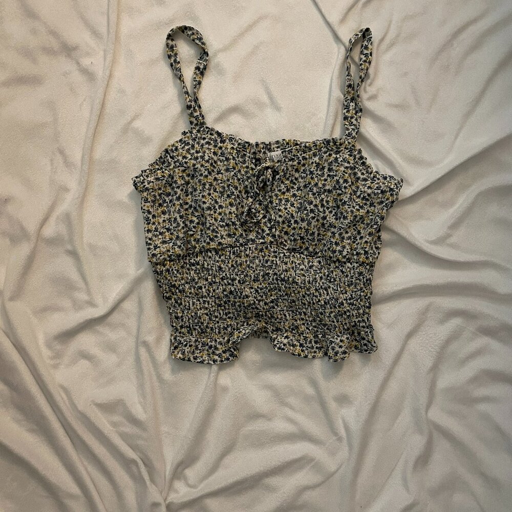 Floral Crop top